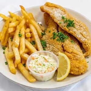 fish fillet & 2 pcs leg & thigh